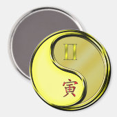 双子座 & 金虎年 マグネット (正面/裏面)