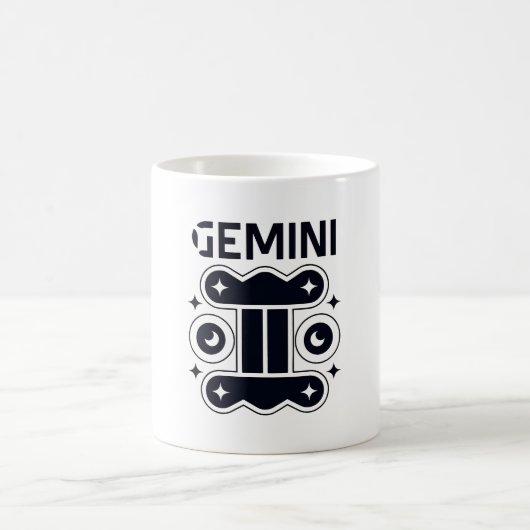 双子星と双子星 コーヒーマグカップ (中央)