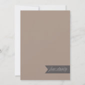 双子白熱［赤熱］光を放つを抱えて|ベビーシャワー招待状 招待状 (裏面)