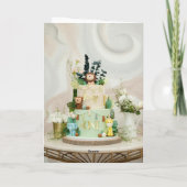 双子1歳の誕生日招待状 招待状 (裏面)