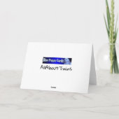 「双子」の誕生日 カード (裏面)