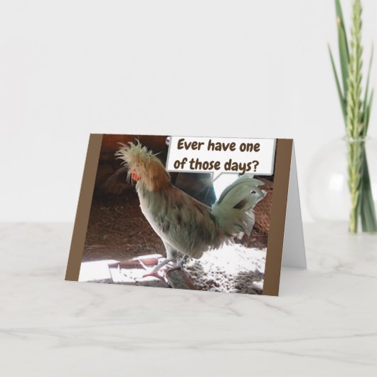 ***双子*** の40歳誕生日、嫌な一日を過ごしている カード (正面)