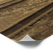 「双子」カナダ国鉄の機関車 ポスター (角)