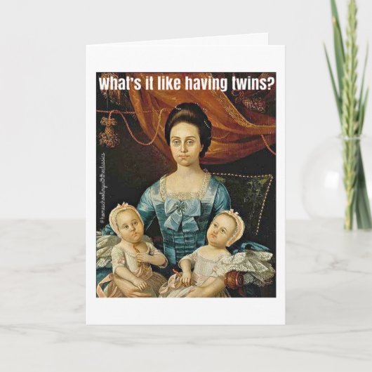 双子 カード (正面)