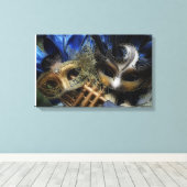 双子 キャンバスプリント (インサイチュ (ウッドフロア))