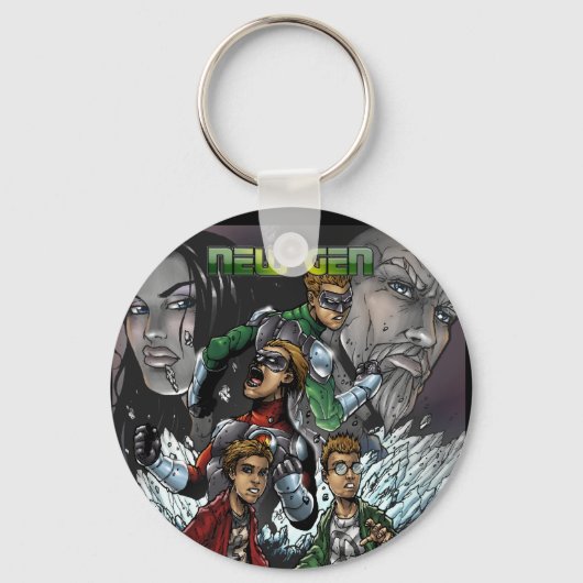 「双子」キーチェーン キーホルダー (正面)