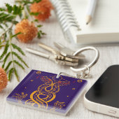 双子 キーホルダー (正面右)