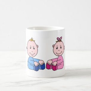 双子 コーヒーマグカップ