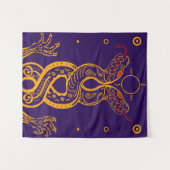 双子 タペストリー (正面(横))