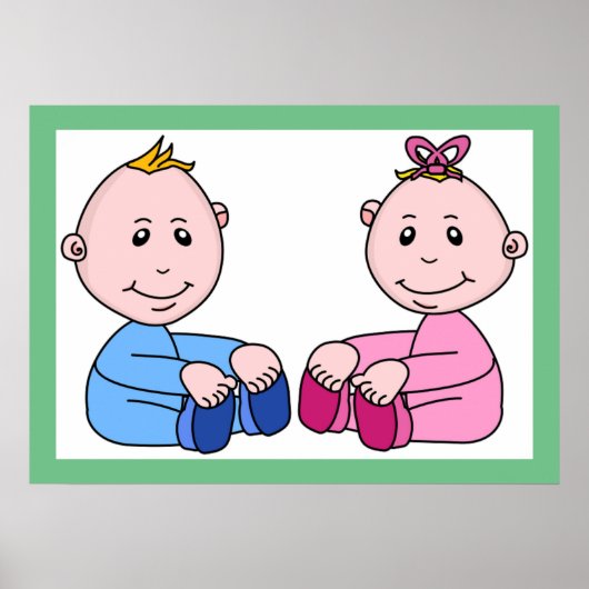 双子 ポスター (正面)