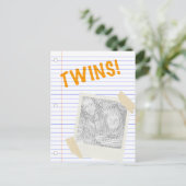 双子 ポストカード (スタンド正面)