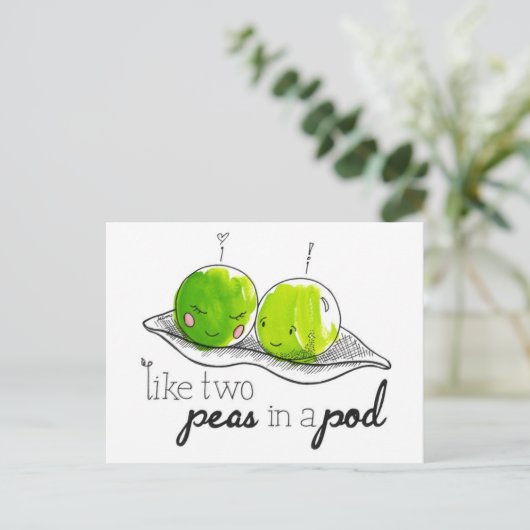 双子 ポストカード (スタンド正面)