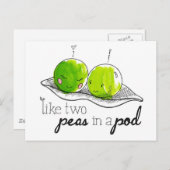 双子 ポストカード (正面/裏面)