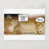双子 ポストカード (正面)