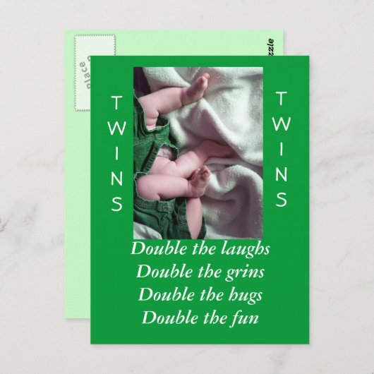 双子 ポストカード (正面/裏面)