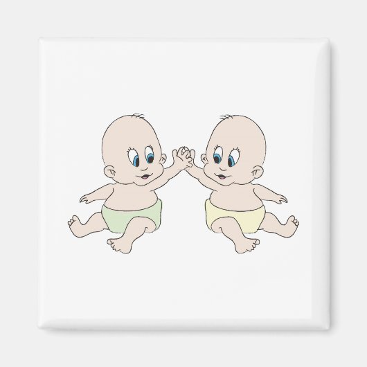 双子 マグネット (正面)