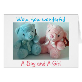 双子/双子の両親おめでとう