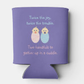 双子=喜びの二倍 缶クーラー (裏面)