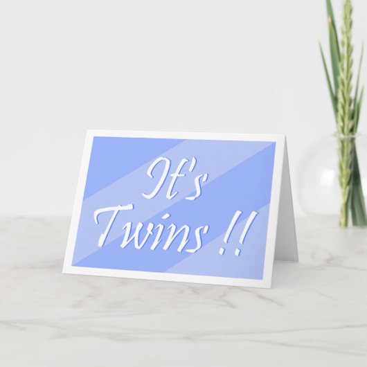 双子!!（少年）カード 案内状 (正面)