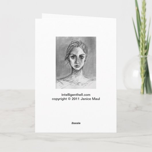 双子 – 「永遠の友」 カード (裏面)