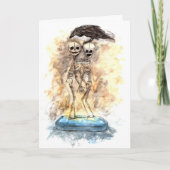 双子 – 「永遠の友」 カード (正面)