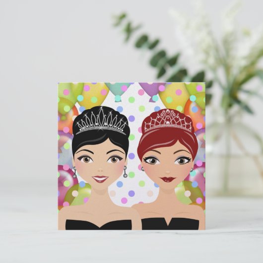 双子 - SRF 招待状 (スタンド正面)