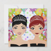 双子 - SRF 招待状 (正面)