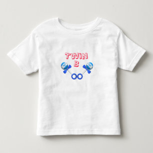 双子B少年/少年 トドラーTシャツ