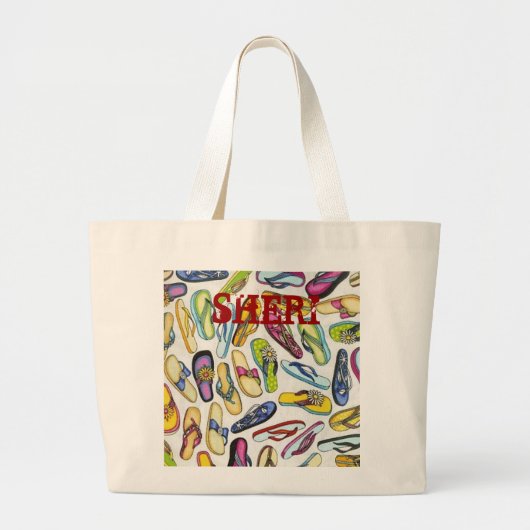 双安定回路のバッグ ラージトートバッグ (正面)