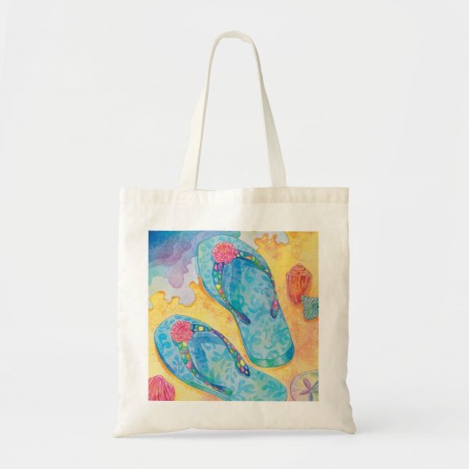 双安定回路のビーチのバッグ トートバッグ (正面)