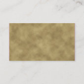 双安定回路のピンクのストライプのプロフィールカード 名刺 (裏面)