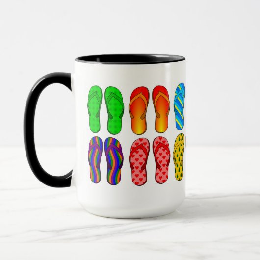 双安定回路のマグ マグカップ (左)