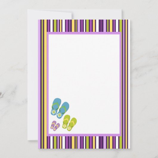 双安定回路の招待 招待状 (正面)