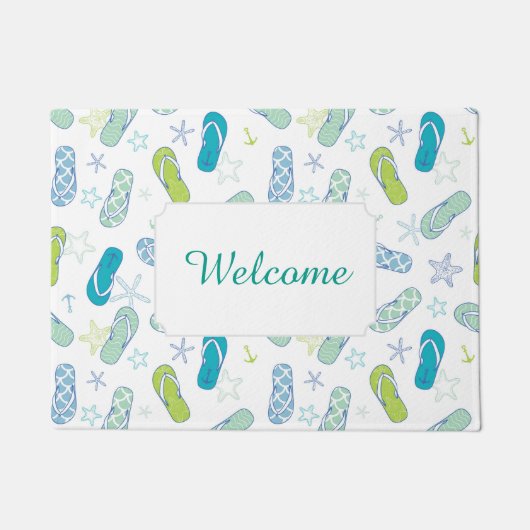 双安定回路パターン|はあなたの文字を加えます ドアマット (正面)