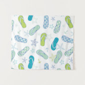 双安定回路パターン タペストリー (正面(横))