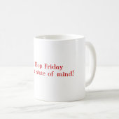 双安定回路金曜日 コーヒーマグカップ (正面右)