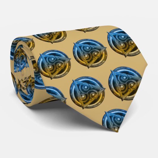 双対性のエーテルのケルトの曼荼羅 ネクタイ (ロール)