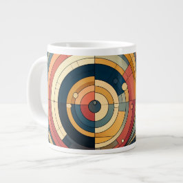 双対性バウハウススタイルスペシャルティマグ ジャンボコーヒーマグカップ