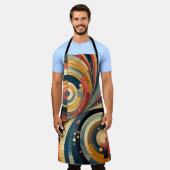 双対性 – バウハウス – エプロン (着用した状態)