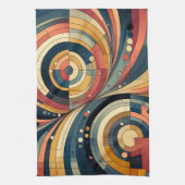 双対性 – バウハウス – キッチンタオル (縦)