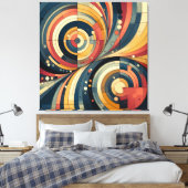 双対性 – バウハウス – キャンバスアート (インサイチュ (寝室))