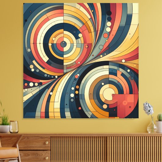 双対性 – バウハウス – キャンバスアート (インサイチュ (リビング))