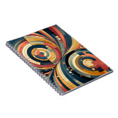 双対性 – バウハウス – スパイラルノートブック ノートブック (右側)