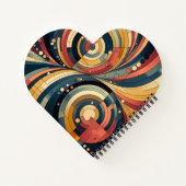 双対性 – バウハウス – スパイラルノートブック ノートブック (裏面)