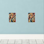 双対性 – バウハウス – ポスター (ウッドフロア)