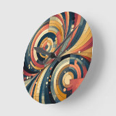 双対性 – バウハウス – ラウンドクロック ラウンド壁時計 (傾斜)