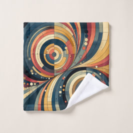 双対性 – バウハウス – 洗い布またはバスタオル ウォッシュタオル