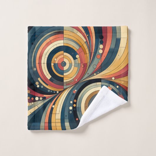 双対性 – バウハウス – 洗い布またはバスタオル ウォッシュタオル (ウォッシュタオル)