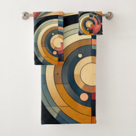 双対性 – バウハウス – 洗い布またはバスタオル バスタオルセット