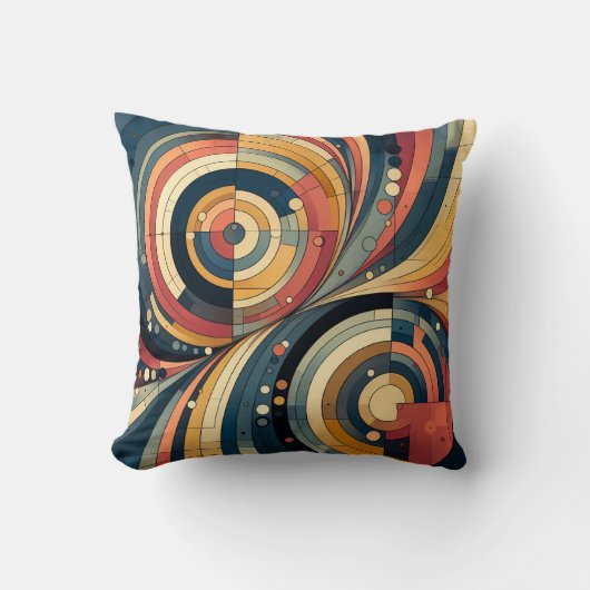 双対性 – バウハウス – 装飾用クッション クッション (正面)